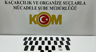 Samsun’da kaçak telefon baskını