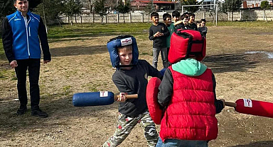 Samsun'da öğrencilerin keyifli günü