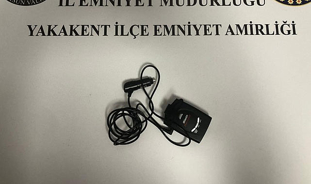 Samsun'da radar cihazı ile yakalanan sürücüye ceza!