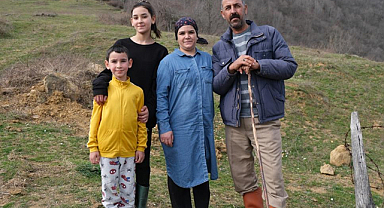 Samsun'da 'Sevgililer Günü'nün en anlamlı hediyesi çobandan