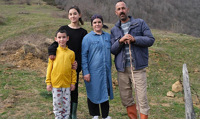 Samsun'da 'Sevgililer Günü'nün en anlamlı hediyesi çobandan