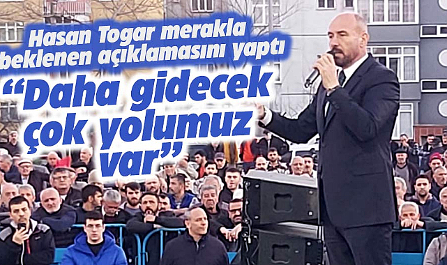 Samsun'da Tekkeköy Belediye Başkanı Togar adaylık açıklamasını yaptı