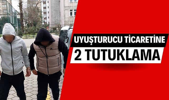 Samsun'da uyuşturucu ticaretinden 2 kişi tutuklandı 