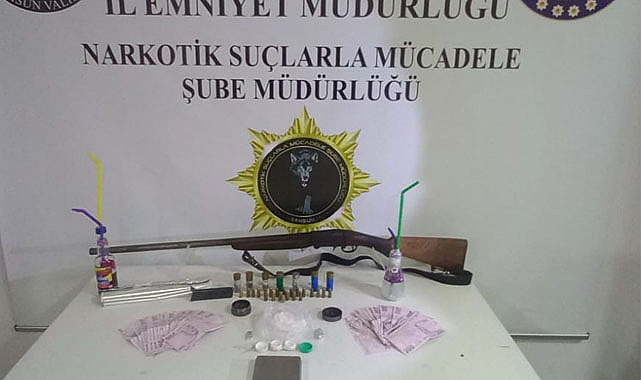 Samsun'da uyuşturucuya darbe
