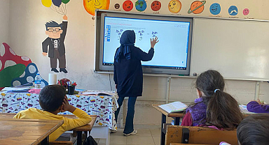 Samsun’daki okullarda etkileşimli tahtalar tamamlandı