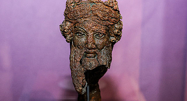 Samsun Müzesi'nde Antik Roma'nın izi var! Dionysos Başı