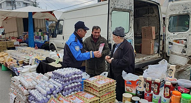 Samsun polisi vatandaşları bilgilendirdi 