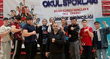 Samsun’un demir bileklerinden 8 madalya