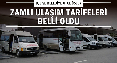 Samsun'un zamlı ulaşım tarifesi belli oldu