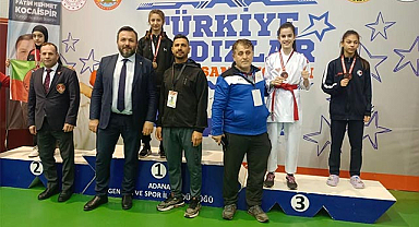 Samsunlu Zeynep Türkiye üçüncüsü oldu