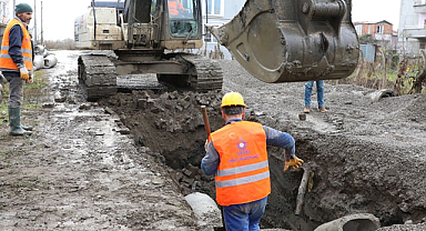 SASKİ’den Terme’de hummalı çalışma