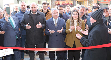 Sebahattin Özdemir, eczane açılışına katıldı