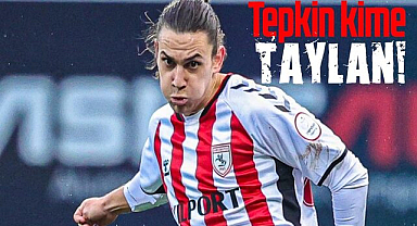 Samsunspor'un sevinç gösterilerine katılmadı! Tepkin kime Taylan Antalyalı!