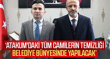 Tugay Başsan: Atakum'daki tüm camilerin temizliği belediye bünyesinde yapılacak