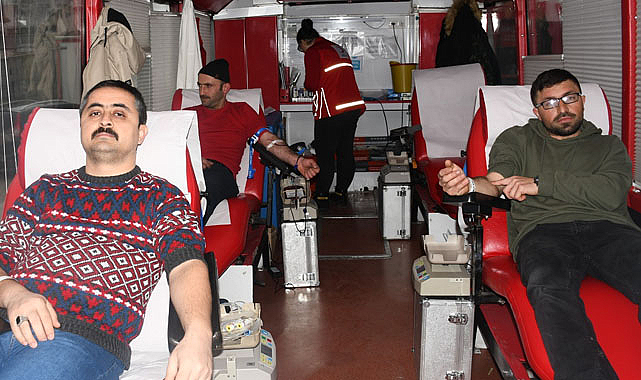 Vezirköprü'de kan bağış kampanyası başlatıldı