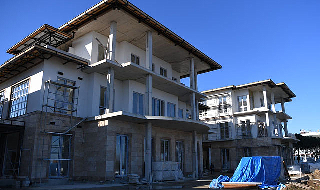 Yalı Kafe’de inşaatında sona doğru