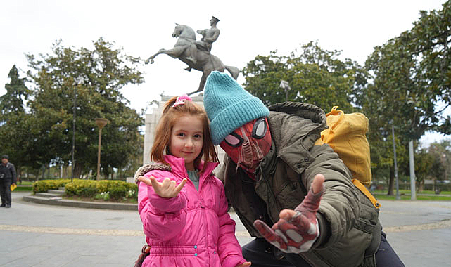 Yerli Örümcek Adam Samsun’da!