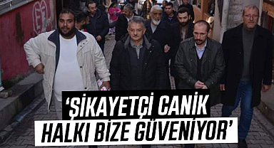 Yılmaz Hocaoğlu: Şikayetçi Canik halkı bize güveniyor 