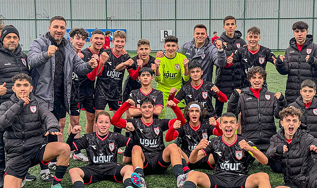 Yılport Samsunspor U14, 3 puanı söktü aldı