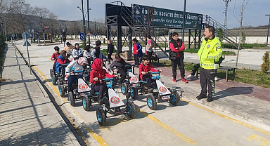 19 Mayıs'ta çocuklar için trafik eğitimi
