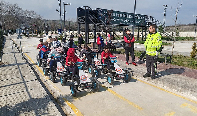 19 Mayıs'ta çocuklar için trafik eğitimi