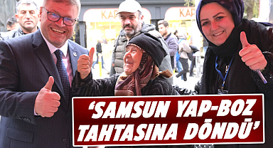 Adem Güney: Samsun yap-boz tahtasına döndü