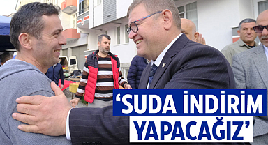 Adem Güney: Suda indirim yapacağız