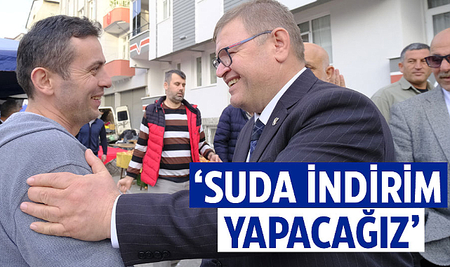 Adem Güney: Suda indirim yapacağız