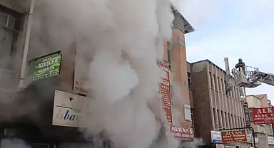 Ankara'da atölye yangını