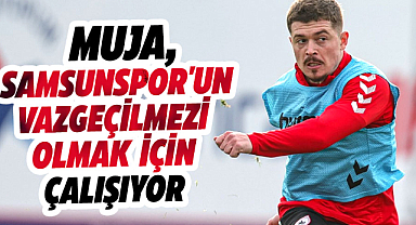 Arbnor Muja, Samsunspor'un ilk 11'inin vazgeçilmezi olmak için çalışıyor