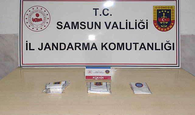 Bafra’da kokain baskını!