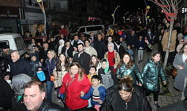Bafra'da Sele Sepet Top Kandil geleneği sürdürüldü