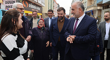 Başkan İbrahim Sandıkçı’ya Büyük Sevgi