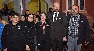 Başkan Togar’dan Türkiye üçüncüsü sporcuya tebrik