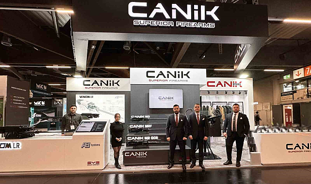 CANiK'in yerli ve milli silahları Avrupa pazarında