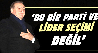 Cevat Öncü: Bu bir parti ve lider seçimi değil