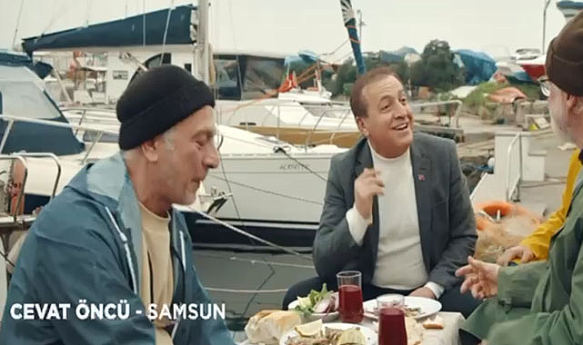 Cevat Öncü, CHP'nin reklam filminde