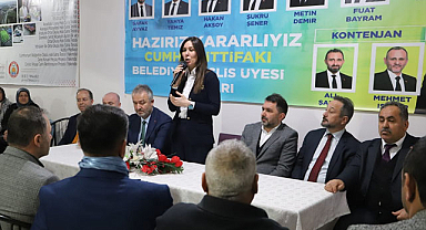 Çiğdem Karaaslan: ‘Belediye başkanlarımız sahada çok aktifler’