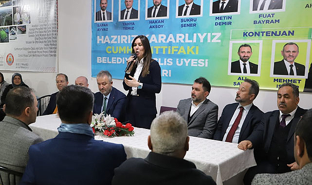 Çiğdem Karaaslan: ‘Belediye başkanlarımız sahada çok aktifler’