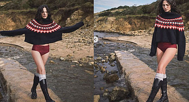 Demet Özdemir'in kombini olay oldu