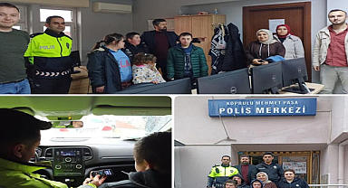 Down sendromlu Mehmet'in polis olma hayali gerçek oldu