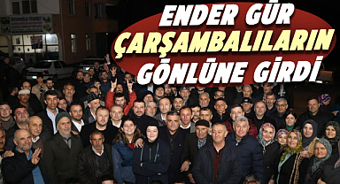 Ender Gür Çarşambalıların Gönlüne Girdi