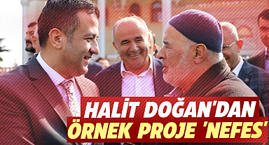 Halit Doğan'dan örnek proje 'Nefes'