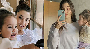 Hande Erçel'in yeğeni Mavi'den sevindiren haber