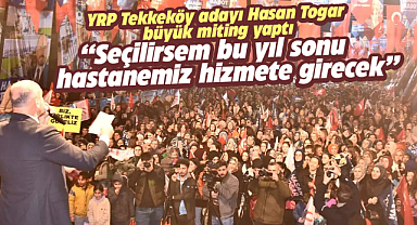 Hasan Togar, 'Seçilirsem bu yıl sonu hastanemiz hizmete girecek'