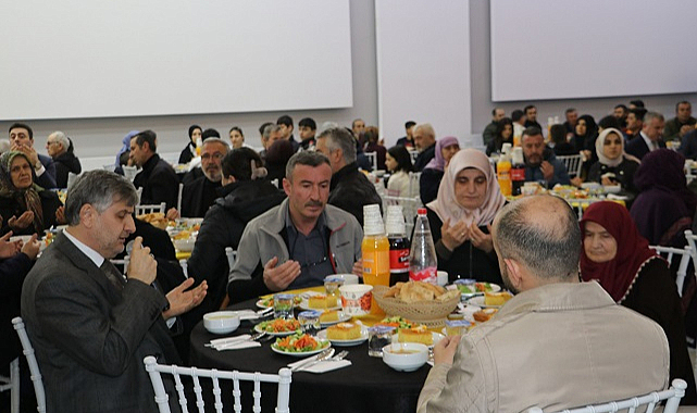 Havza'da şehit yakınları ve gaziler onuruna iftar verildi
