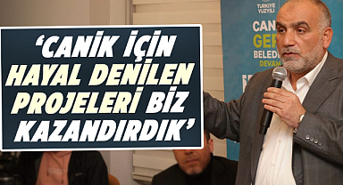 İbrahim Sandıkçı: Canik için hayal denilen projeleri biz kazandırdık