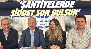 İMO Samsun’dan şiddete tepki