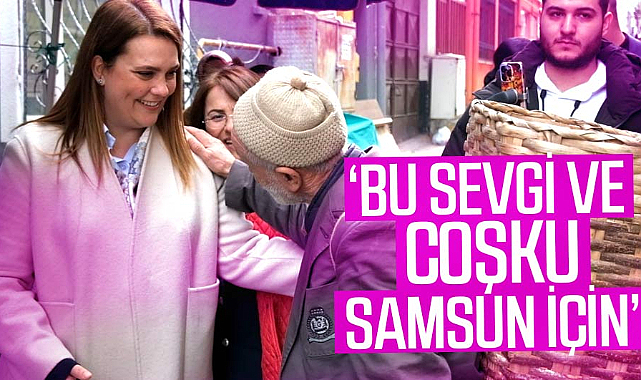 İmren Nilay Tüfekci: Bu sevgi ve coşku Samsun için