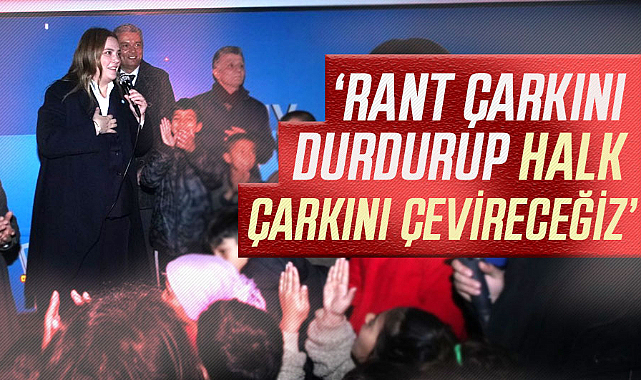 İmren Nilay Tüfekci: Rant çarkını durdurup halk çarkını çevireceğiz